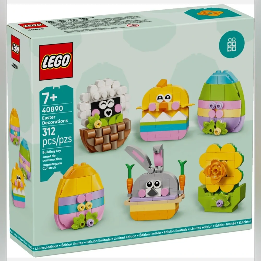 LEGO Easter Decorations 40890 NEW in Sealed Box